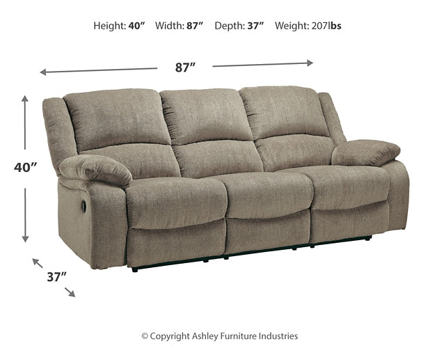 Draycoll Reclining Sofa Signature Design by Ashley®