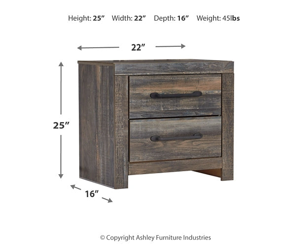 Drystan King Bookcase Bed with 4 Storage Drawers with Mirrored Dresser, Chest and 2 Nightstands Signature Design by Ashley®