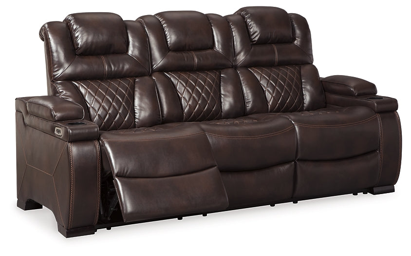 Warnerton PWR REC Sofa with ADJ Headrest Signature Design by Ashley®