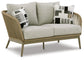 Swiss Valley Outdoor Sofa and Loveseat with 2 Lounge Chairs Signature Design by Ashley®