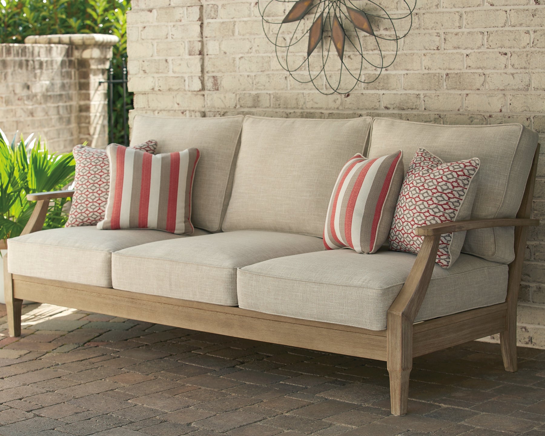 Clare View Outdoor Sofa with Lounge Chair Signature Design by Ashley®