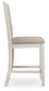 Skempton Upholstered Barstool (2/CN) Signature Design by Ashley®