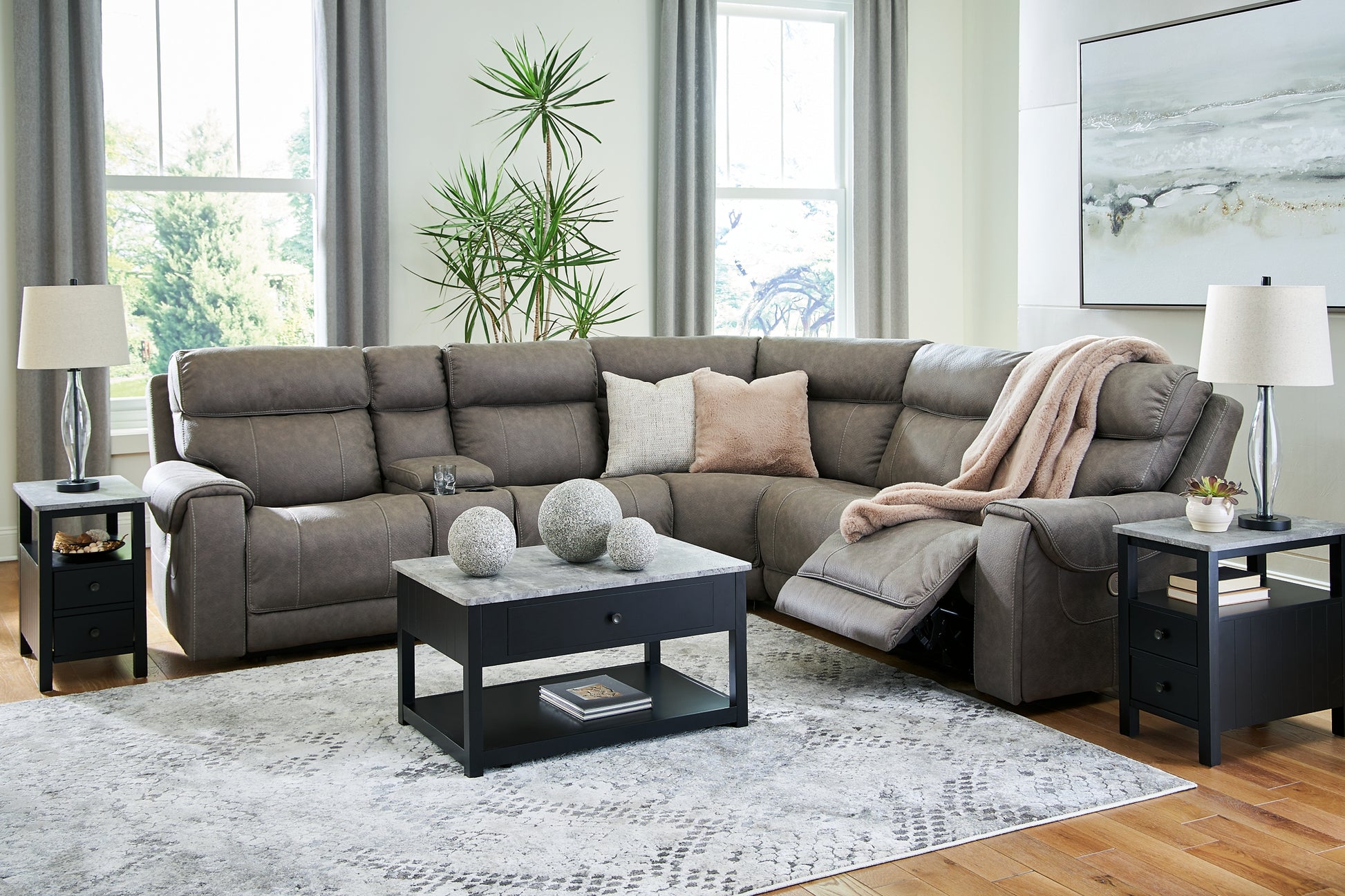 Starbot 6-Piece Power Reclining Sectional Signature Design by Ashley®