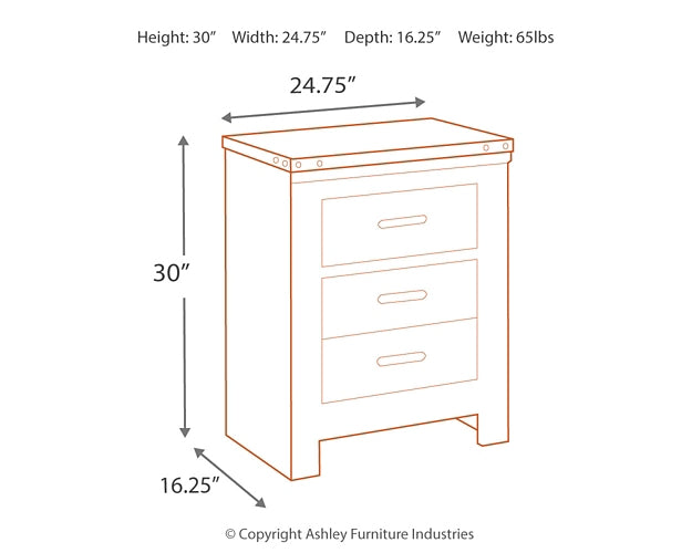 Trinell King Poster Bed with Dresser, Chest and Nightstand Signature Design by Ashley®