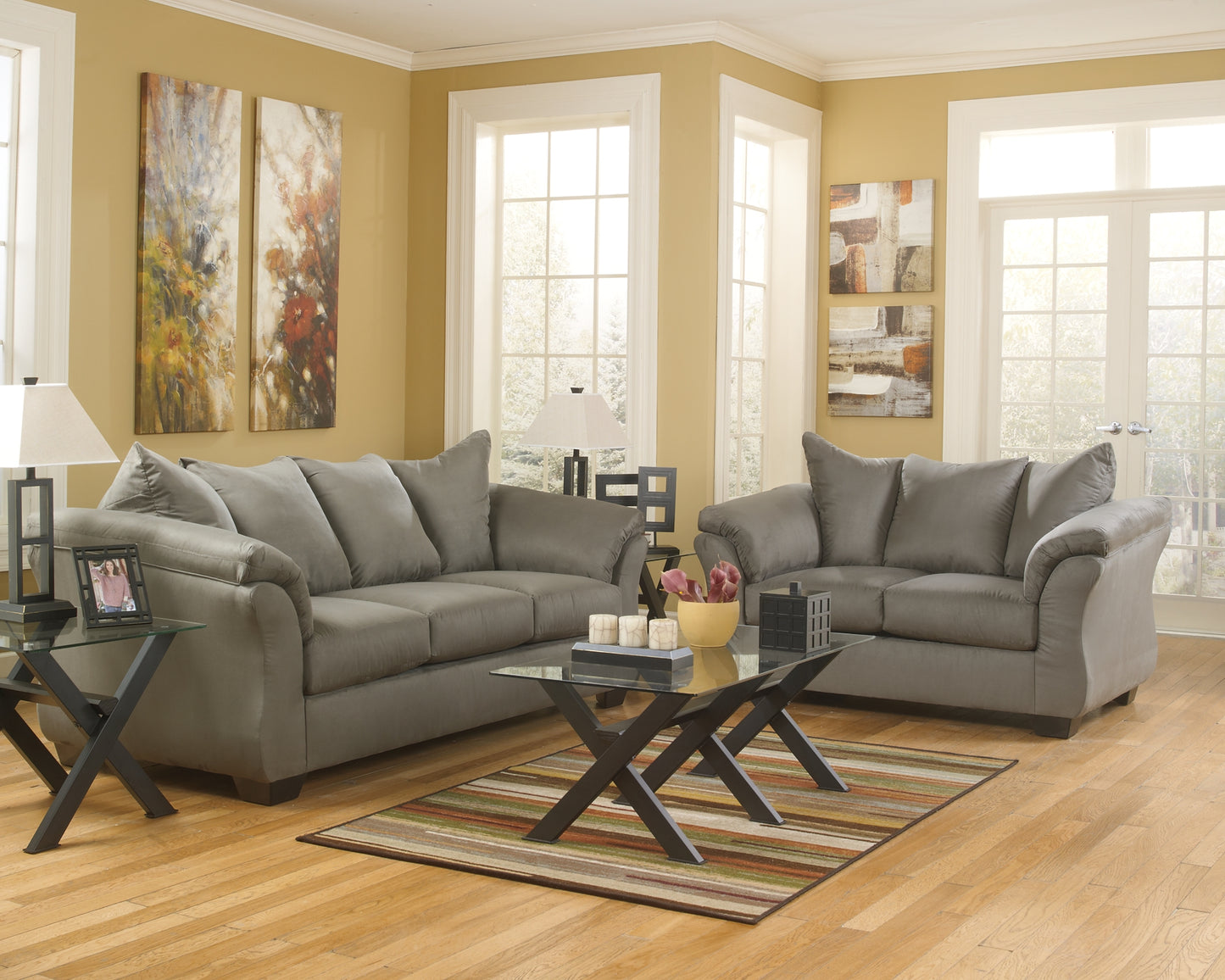 Darcy Sofa and Loveseat Signature Design by Ashley®