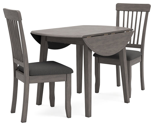 Shullden Dining Table and 2 Chairs Signature Design by Ashley®