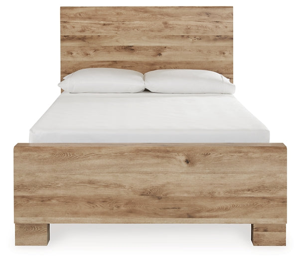 Hyanna  Panel Bed With 1 Side Storage Signature Design by Ashley®