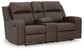 Lavenhorne DBL Rec Loveseat w/Console Signature Design by Ashley®