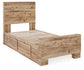 Hyanna  Panel Bed With 1 Side Storage Signature Design by Ashley®