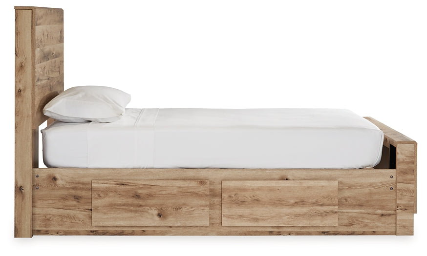 Hyanna  Panel Bed With 1 Side Storage Signature Design by Ashley®