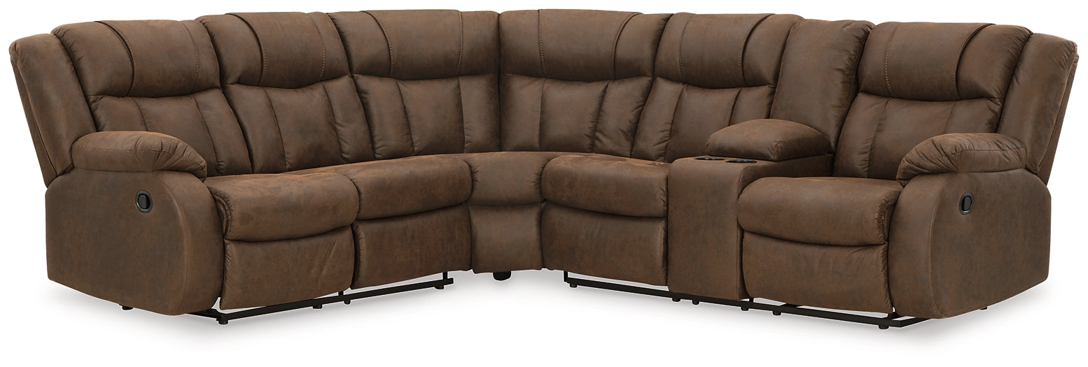 Trail Boys 2-Piece Reclining Sectional Signature Design by Ashley®