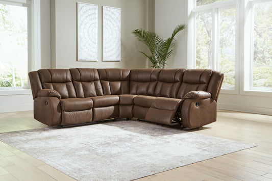 Trail Boys 2-Piece Reclining Sectional Signature Design by Ashley®