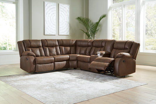 Trail Boys 2-Piece Reclining Sectional Signature Design by Ashley®