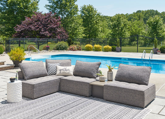 Bree Zee 5-Piece Outdoor Sectional Signature Design by Ashley®