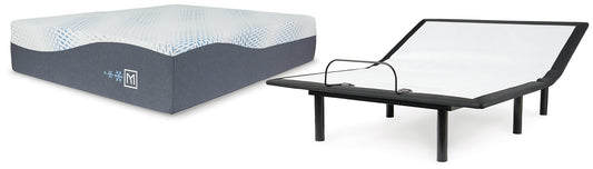 Millennium Luxury Gel Latex and Memory Foam Mattress with Adjustable Base Sierra Sleep® by Ashley