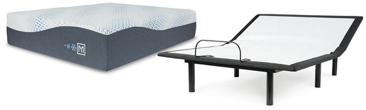 Millennium Luxury Plush Gel Latex Hybrid Mattress with Adjustable Base Sierra Sleep® by Ashley