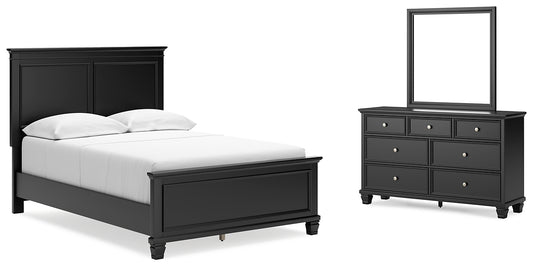 Lanolee Full Panel Bed with Mirrored Dresser Signature Design by Ashley®