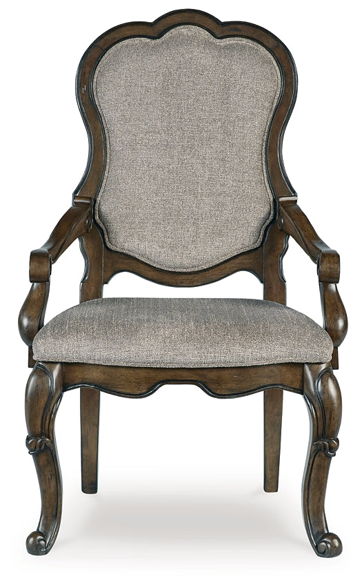 Maylee Dining UPH Arm Chair (2/CN) Signature Design by Ashley®