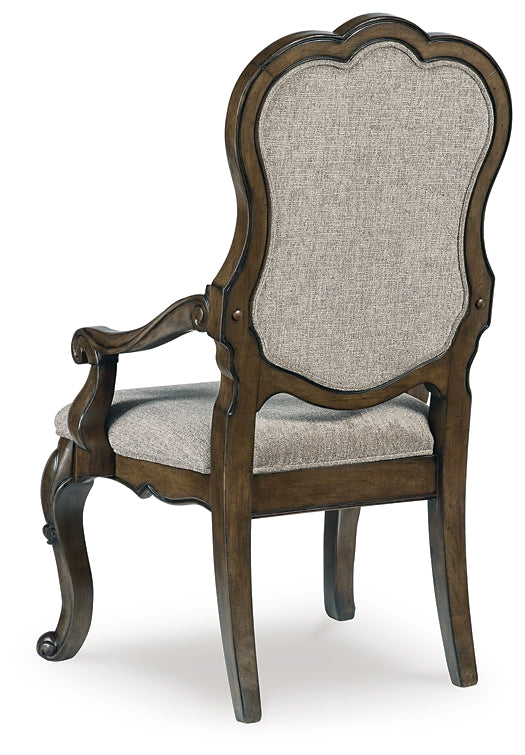 Maylee Dining UPH Arm Chair (2/CN) Signature Design by Ashley®