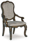 Maylee Dining UPH Arm Chair (2/CN) Signature Design by Ashley®