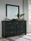 Lanolee Full Panel Bed with Mirrored Dresser and Chest Signature Design by Ashley®