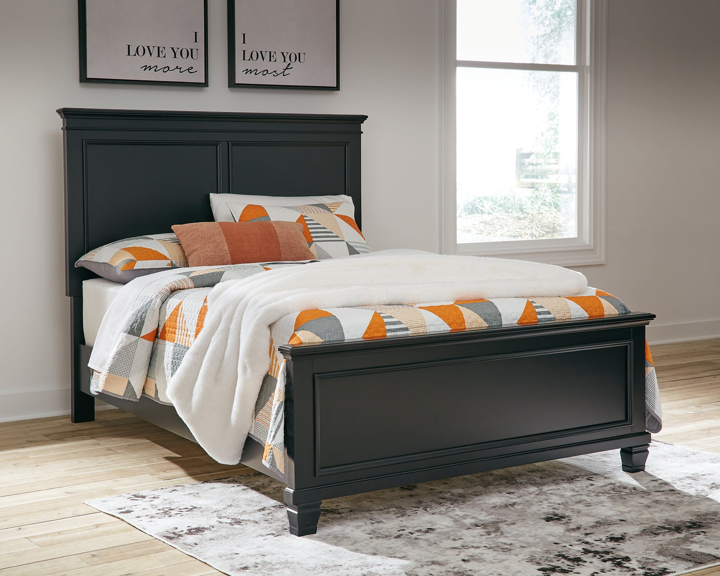 Lanolee Full Panel Bed with Mirrored Dresser and Chest Signature Design by Ashley®