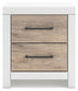 Charbitt Two Drawer Night Stand Signature Design by Ashley®