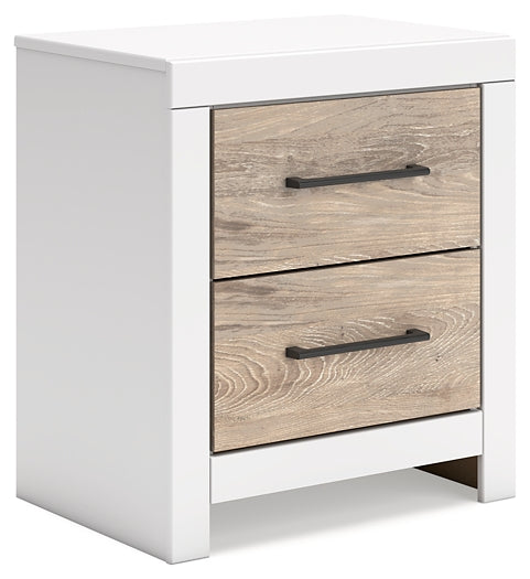 Charbitt Two Drawer Night Stand Signature Design by Ashley®