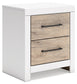 Charbitt Two Drawer Night Stand Signature Design by Ashley®