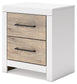 Charbitt Two Drawer Night Stand Signature Design by Ashley®