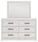 Cayboni Dresser and Mirror Signature Design by Ashley®