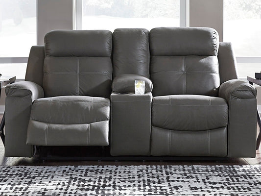 Jesolo DBL Rec Loveseat w/Console Signature Design by Ashley®