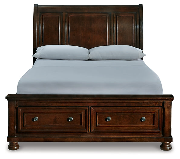 Robbinsdale  Sleigh Bed With Storage Signature Design by Ashley®