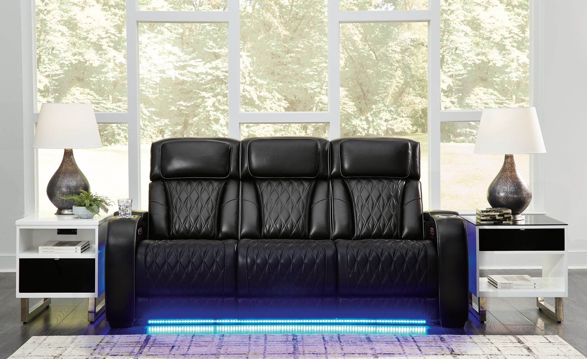 Boyington PWR REC Sofa with ADJ Headrest Signature Design by Ashley®