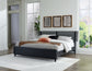 Danziar King Panel Bed with Mirrored Dresser and Chest Signature Design by Ashley®