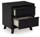 Danziar King Panel Bed with Mirrored Dresser and Nightstand Signature Design by Ashley®