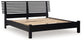 Danziar King Panel Bed with Mirrored Dresser and Nightstand Signature Design by Ashley®