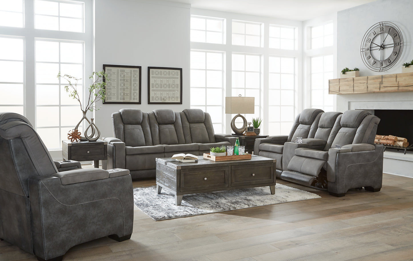 Next-Gen DuraPella Sofa, Loveseat and Recliner Signature Design by Ashley®