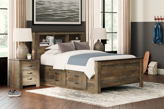 Trinell  Bookcase Bed With 2 Storage Drawers Signature Design by Ashley®