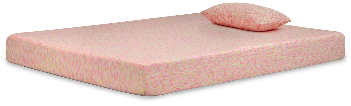 iKidz Pink Full Mattress and Pillow 2/CN Sierra Sleep® by Ashley