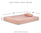 iKidz Pink Full Mattress and Pillow 2/CN Sierra Sleep® by Ashley