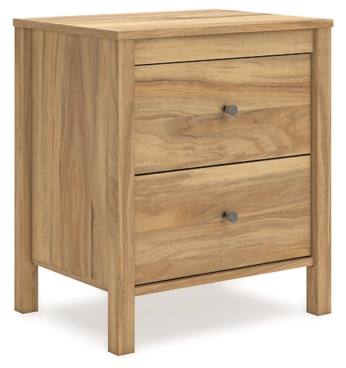 Bermacy Two Drawer Night Stand Signature Design by Ashley®