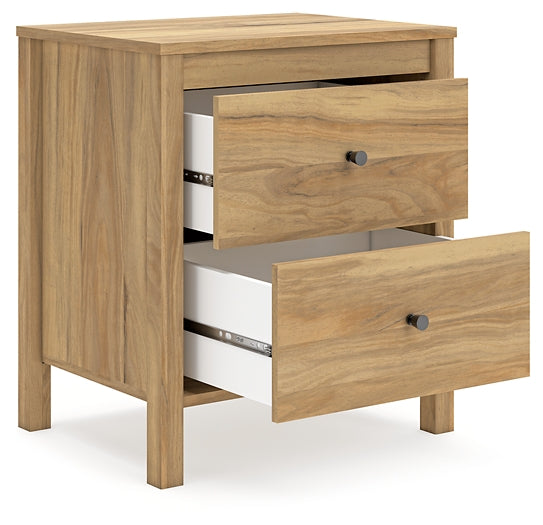 Bermacy Two Drawer Night Stand Signature Design by Ashley®