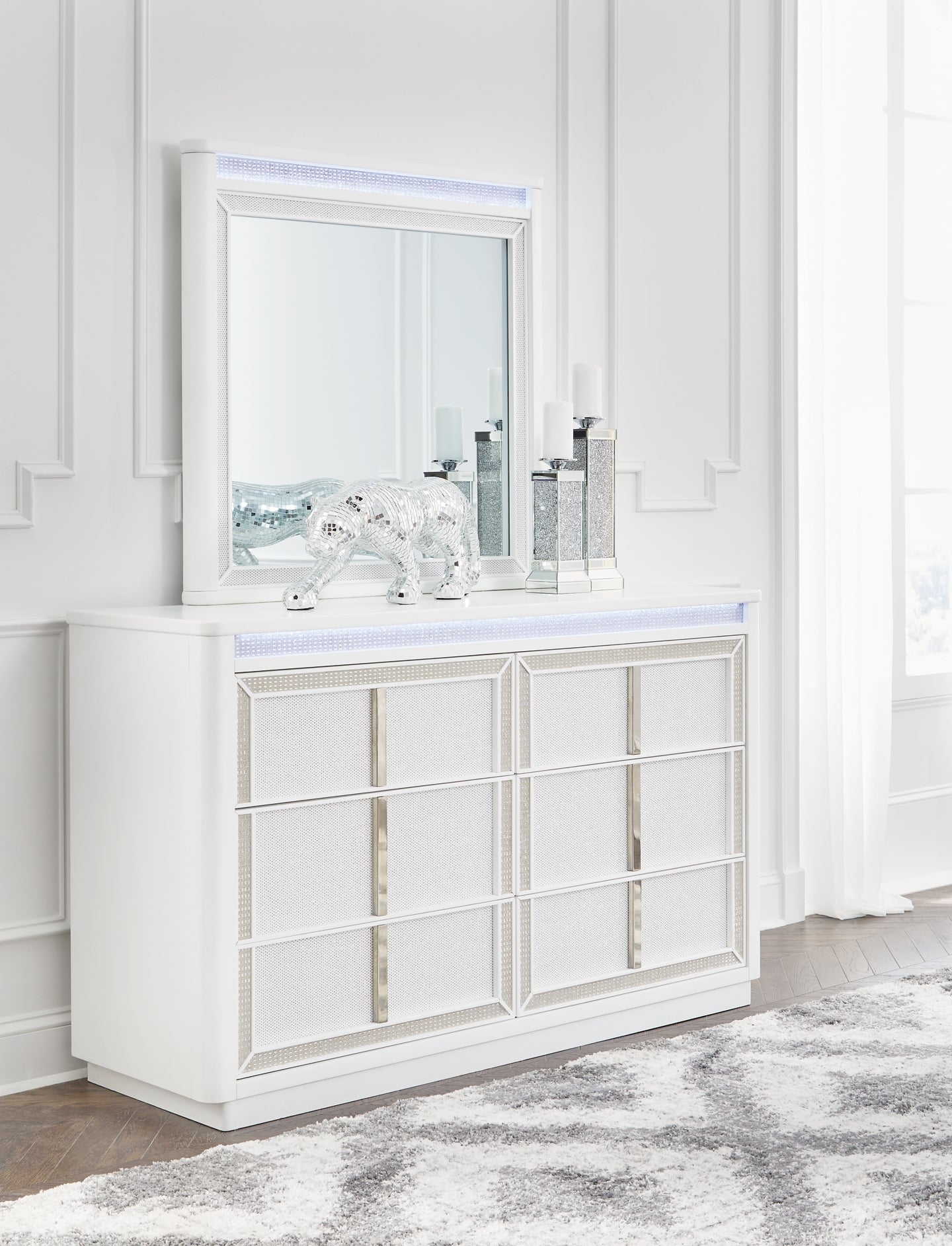 Chalanna Dresser and Mirror Signature Design by Ashley®