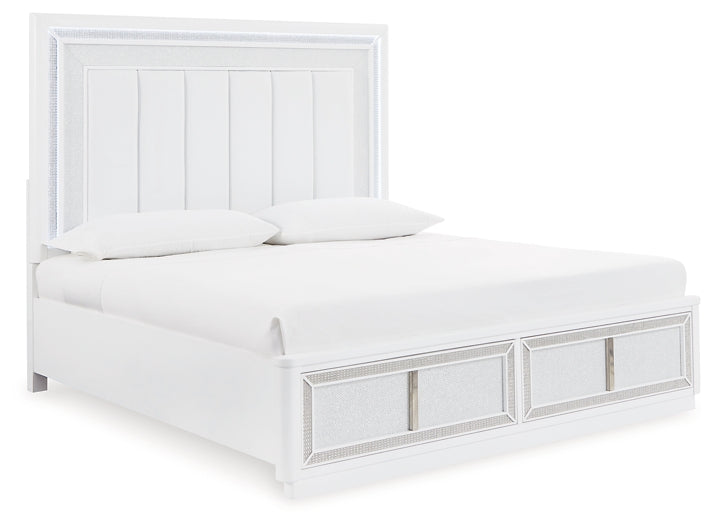 Chalanna  Upholstered Storage Bed Signature Design by Ashley®