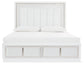 Chalanna  Upholstered Storage Bed Signature Design by Ashley®