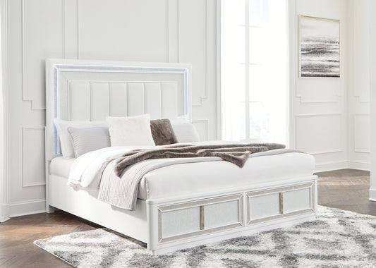 Chalanna  Upholstered Storage Bed Signature Design by Ashley®