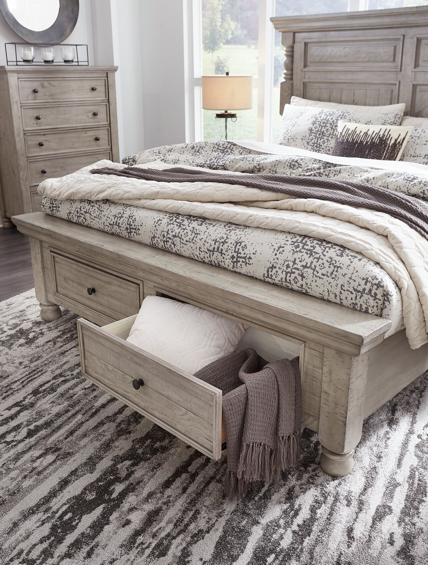 Harrastone Queen Panel Bed Millennium® by Ashley