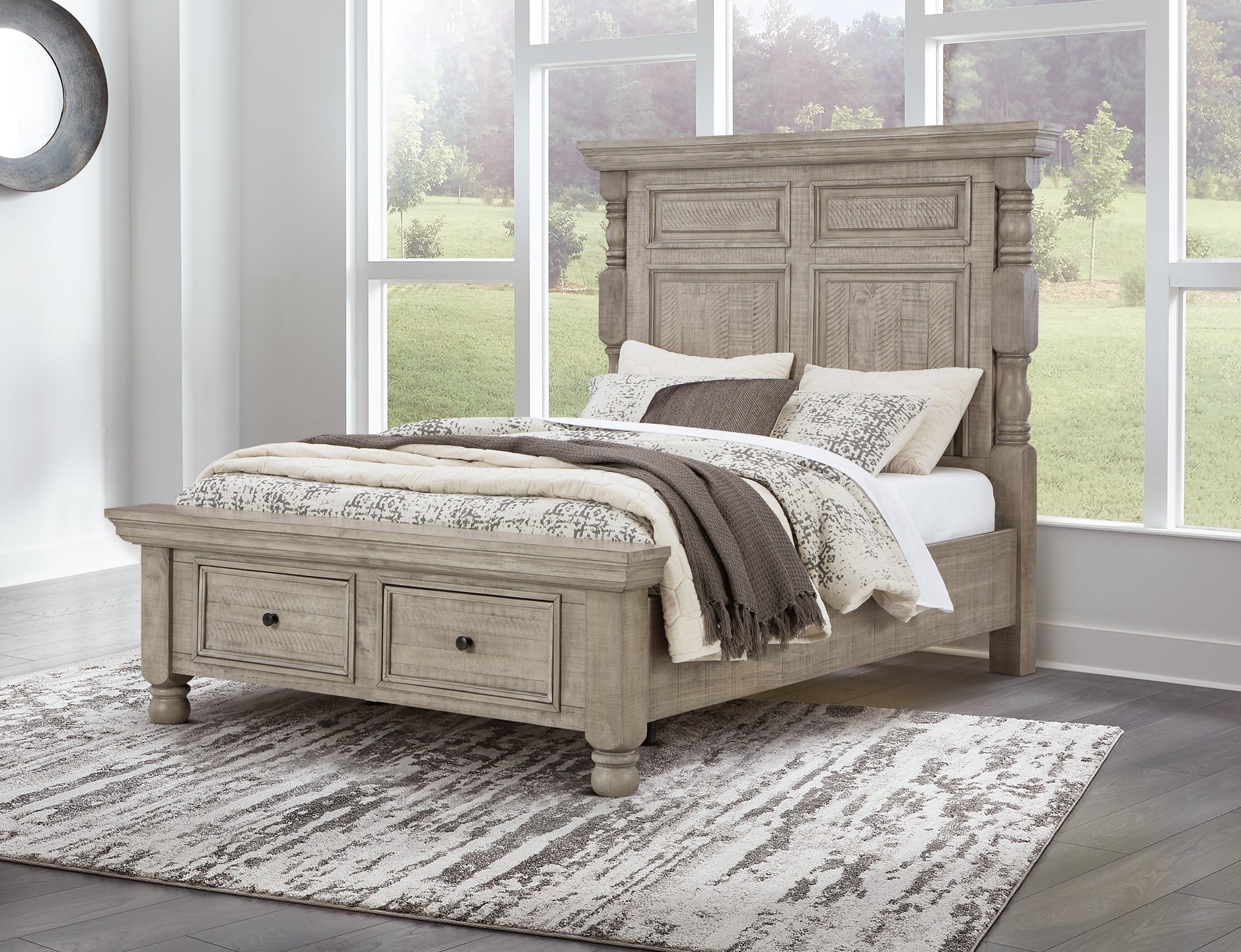 Harrastone Queen Panel Bed Millennium® by Ashley