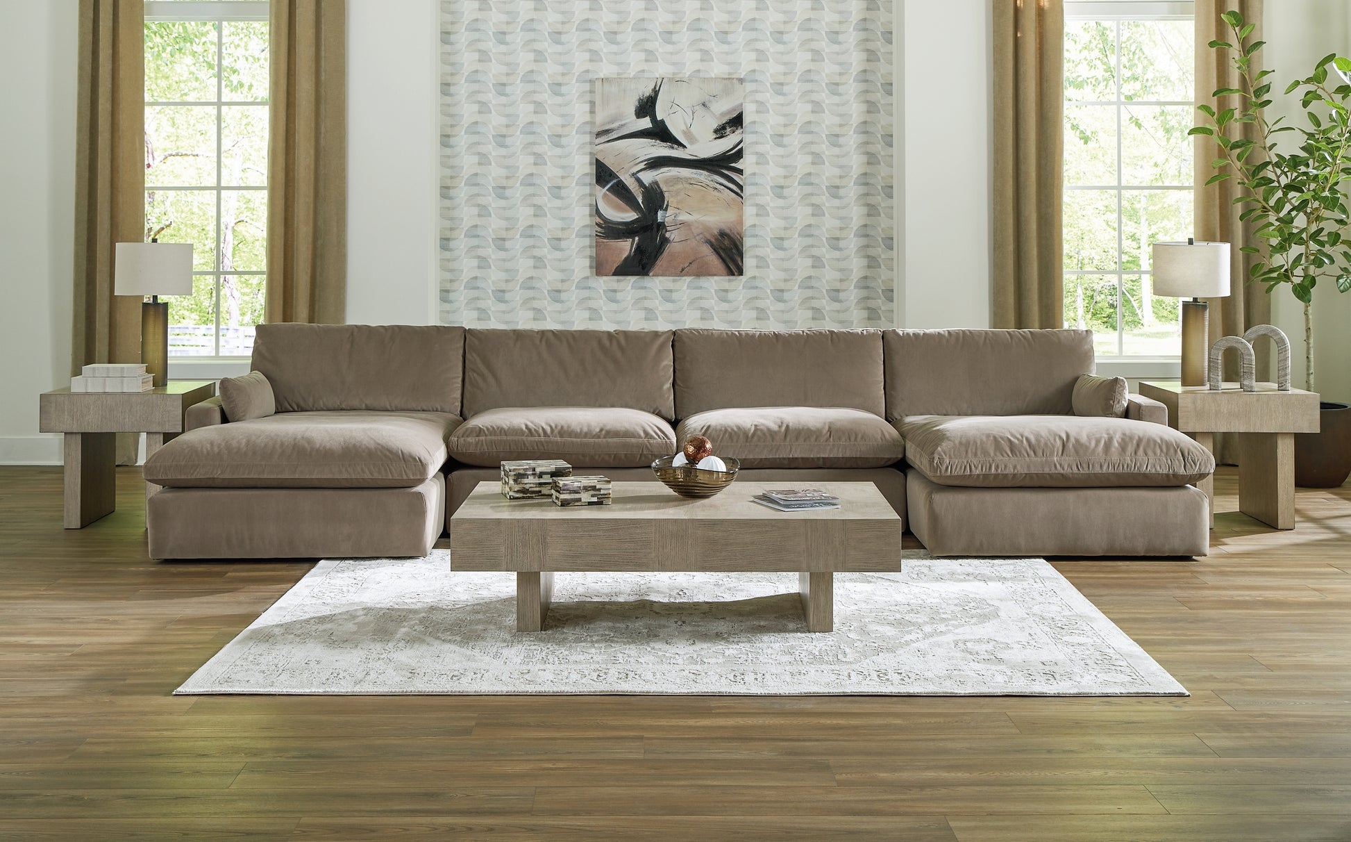 Sophie 4-Piece Sectional with Chaise Signature Design by Ashley®